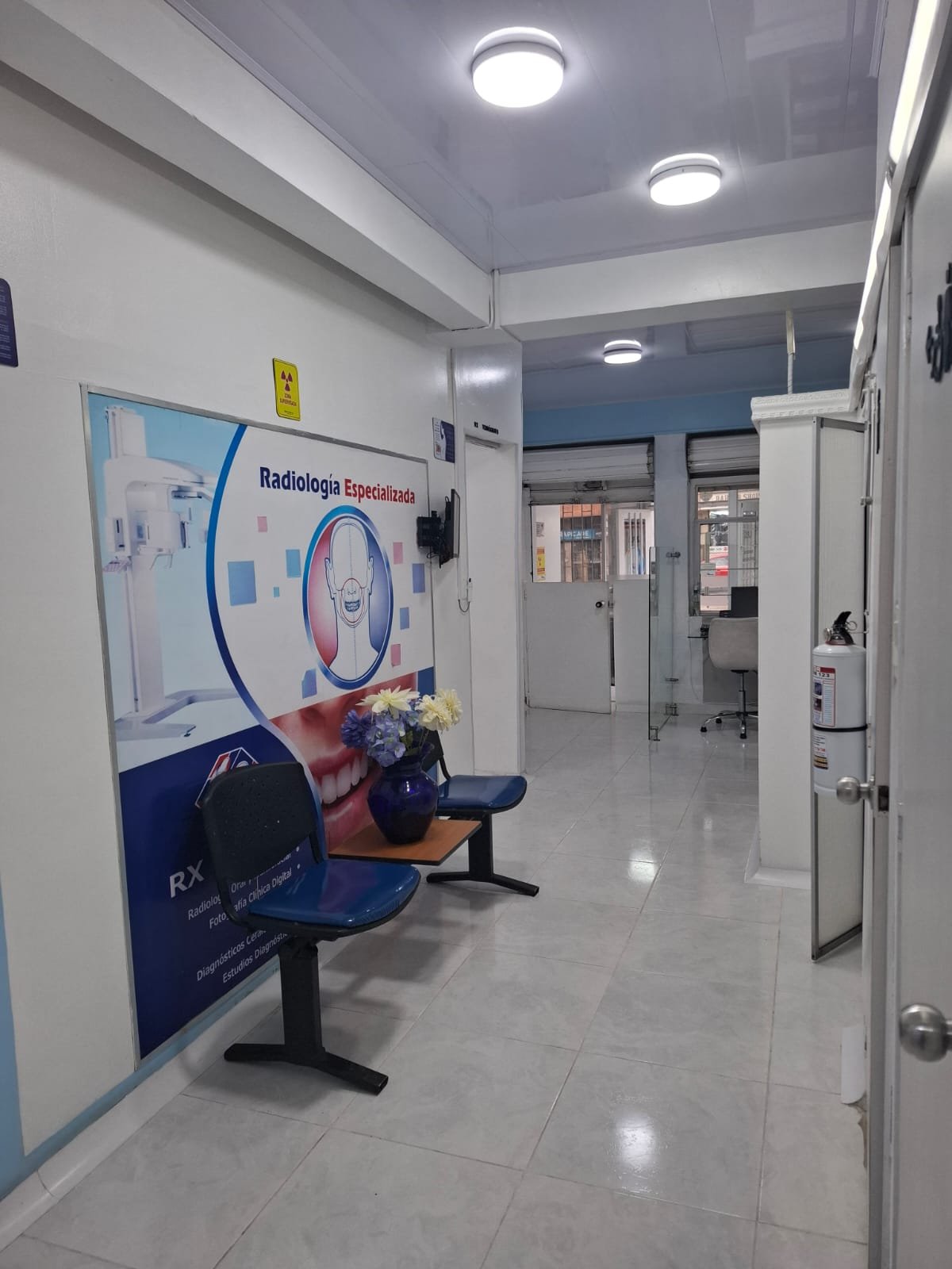 Instalaciones internas de Radiología Especializada